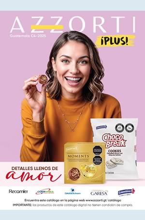 Catálogo AZZORTI Plus Campaña 4 2025 [GUATEMALA]